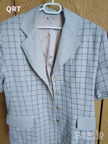 Сако дамско лен, размер 46, без дефекти