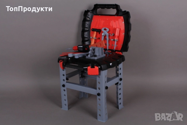 Куфар-маса с инструменти,детски комплект, снимка 5 - Конструктори - 52988552