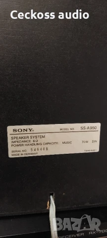 Тонколони SONY SS-A950, снимка 5 - Тонколони - 50662991