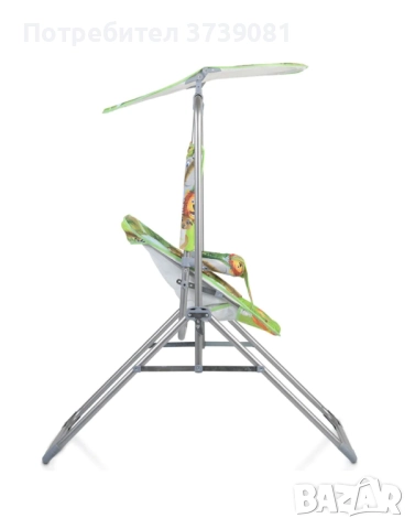 НОВА!!! Градинска люлка със сенник MONI, снимка 2 - Детски велосипеди, триколки и коли - 52839170