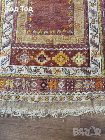 Турски молитвен килим , снимка 4 - Килими - 55721554
