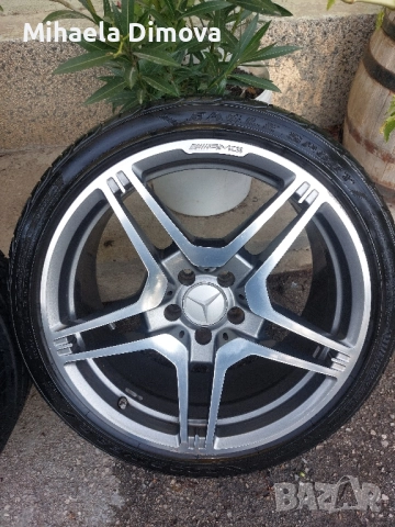 джанти amg спорт пакет 19инча 5×112, снимка 13 - Гуми и джанти - 52096078