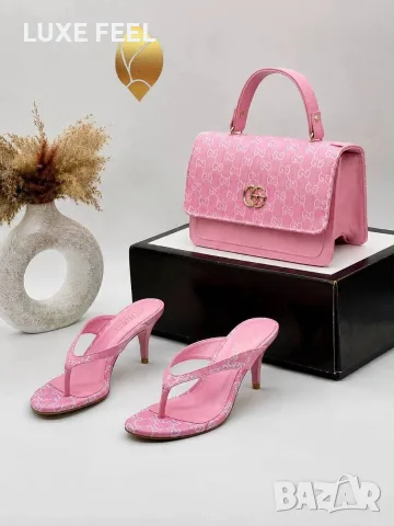 Gucci 🔥Дамски Чехли 36-41, снимка 3 - Чехли - 56108303