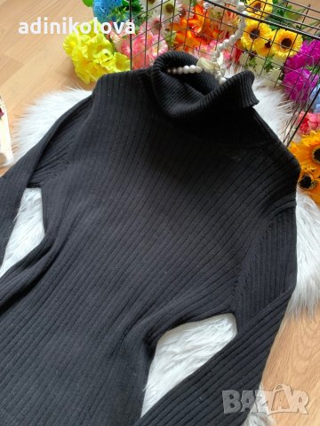 Рипсено поло, снимка 2 - Блузи с дълъг ръкав и пуловери - 35791344