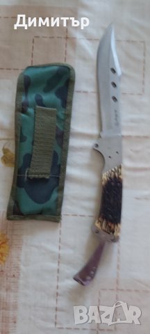 Продавам нож с калъф за колана , снимка 5 - Ножове - 40885243