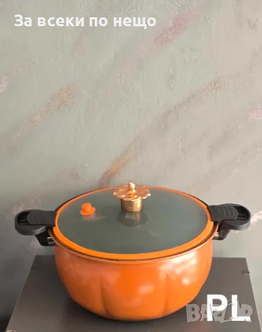 Микро тенджера под налягане с незалепващо гранитно покритие Код P170, снимка 3 - Съдове за готвене - 49340675