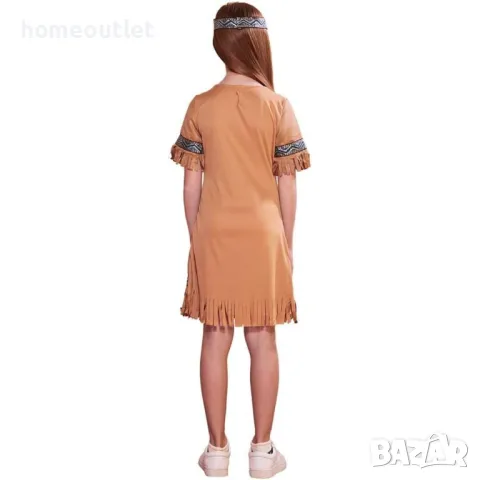 Костюм индианско племе - момиче, различни размери, снимка 3 - Детски комплекти - 47692939