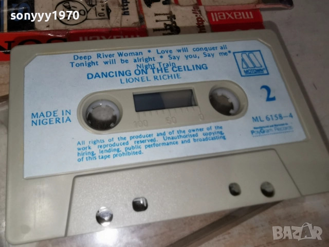 LIONEL RICHIE-ORIGINAL TAPE 2312251635, снимка 6 - Аудио касети - 52885467