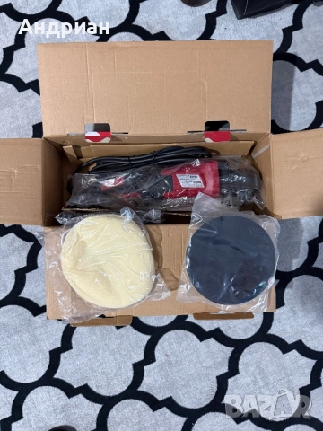 Индустриална полирмашина Raider Industrial RDI-PC05, 1300 W, 180 мм, снимка 2 - Полирмашини - 53493067