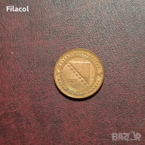Босна и Херцеговина 10 фенинга 2017 г., снимка 2 - Нумизматика и бонистика - 52774827