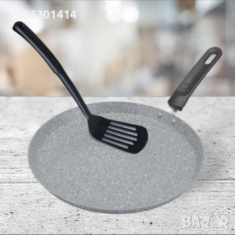 Тиган за палачинки Различни размери с подарък шпатула , снимка 4 - Съдове за готвене - 51990287