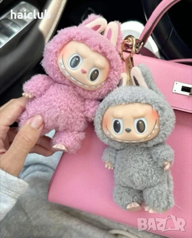 Плюшена играчка Labubu Macaron/Labubu plush, снимка 4 - Плюшени играчки - 51123396