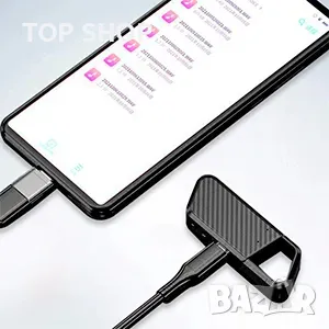 LIMENAMICS 64GB Смарт устройство за запис на глас/USB акумулаторен диктофон с MP3 плейър, снимка 10 - MP3 и MP4 плеъри - 49308648