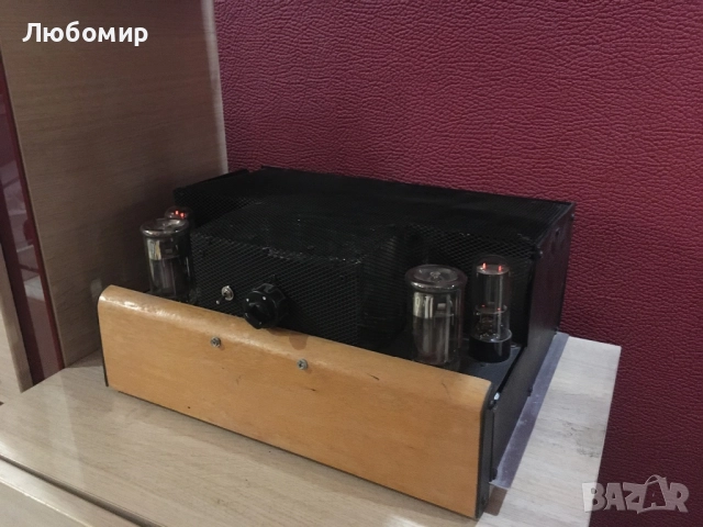 Лампов усилвател - поръчков, истински