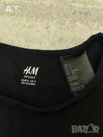 Черна спортна блузка, снимка 2 - Блузи с дълъг ръкав и пуловери - 49492065