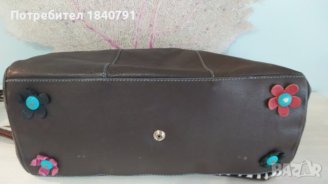 GABS чанта, кожа – Made in Milan, Italy, снимка 9 - Чанти - 40913507