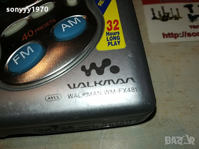 sony wm-fx481 reverse & tuner walkman-внос swiss 0403221827, снимка 9 - Радиокасетофони, транзистори - 35993912