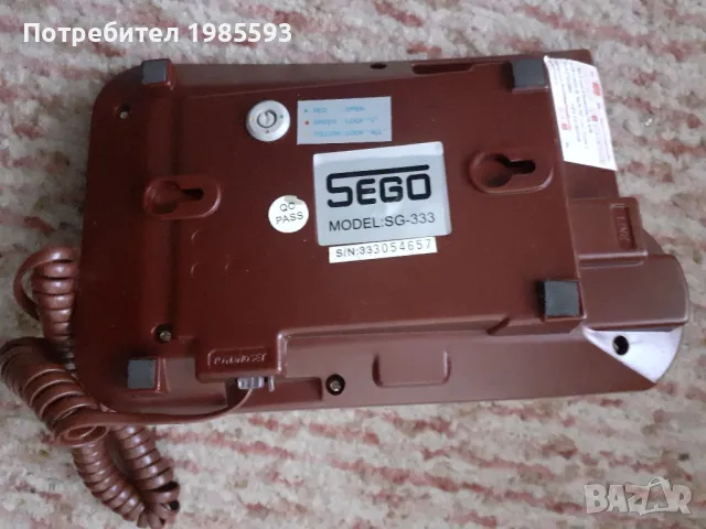 Стационарен телефон, снимка 2 - Стационарни телефони и факсове - 48770044