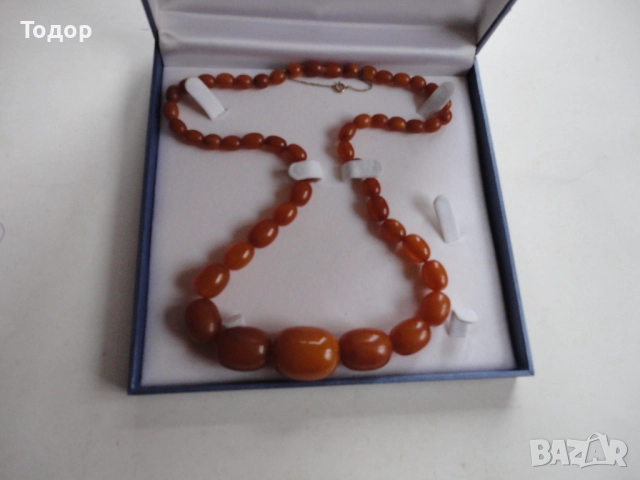 Луксозно  колие от балтийски кехлибар 6, снимка 10 - Колиета, медальони, синджири - 52839137