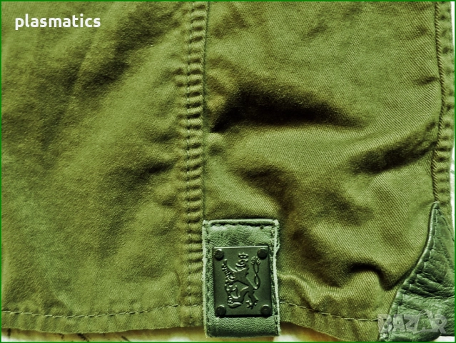 маркова риза от плат и кожа, снимка 8 - Ризи - 52144112