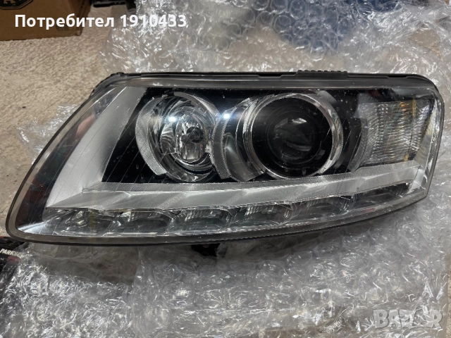 Ляв Фар за Ауди А6 Ц6 фейслифт, снимка 2 - Части - 52990924