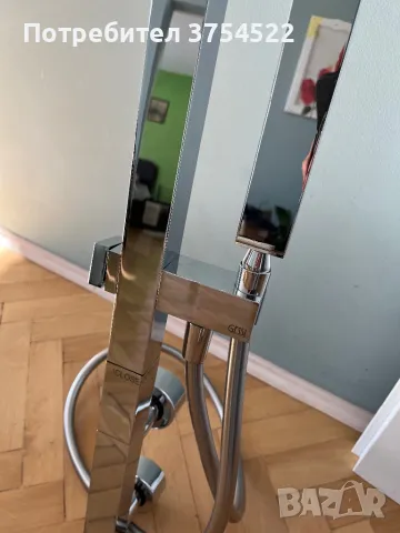 Душ колона с термостатичен смесител от линията Rettangolo на Gessi, снимка 2 - ВИК - 48009155