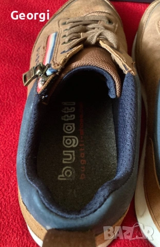 Bugatti Ross Cognac 42 Мъжки Обувки, снимка 7 - Маратонки - 53582528