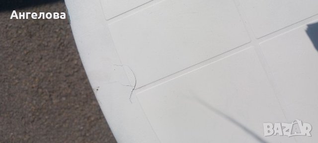 Пластмасова маса, снимка 4 - Градински мебели, декорация  - 41886510