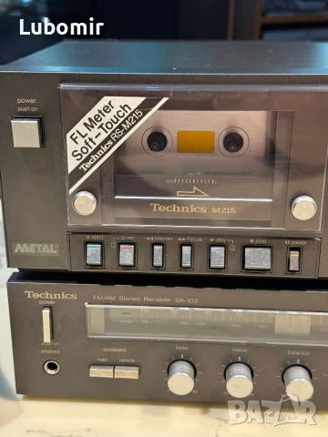 Technics-грамофон SL-303-нов ремък,Дек RS-M215,Ресивър SA-103., снимка 5 - Ресийвъри, усилватели, смесителни пултове - 51115221