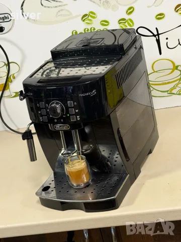 Кафемашина кафе автомат delonghi magnifica S с гаранция, снимка 5 - Кафемашини - 55935235