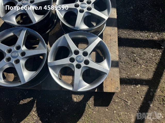 Алуминиеви джанти 17цола 5x114.3 за Kia,Hyundai,Mazda, снимка 4 - Гуми и джанти - 51804553