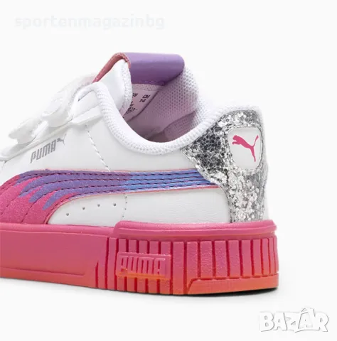 Детски кецове Puma Carina 2.0 Trolls V Inf, снимка 6 - Детски маратонки - 47863468
