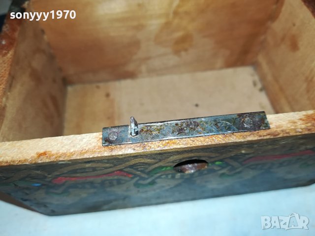 СТАРА КУТИЯ КАСИЧКА С КЛЮЧАЛКА 2906231931, снимка 11 - Антикварни и старинни предмети - 41397395