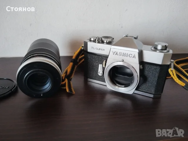 Камера YASHICA TL SUPER Japan, снимка 13 - Фотоапарати - 56258350