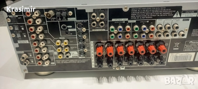 Pioneer VSX-916-S – 7.1 AV Receiver с дистанционно и микрофон (MCACC), снимка 8 - Ресийвъри, усилватели, смесителни пултове - 51827853