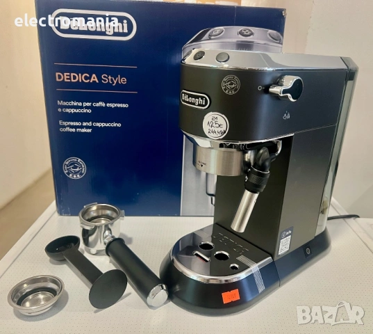 ЧИСТО НОВА!!! кафемашина Delonghi Dedica EC685.BK, снимка 3 - Кафемашини - 53416307