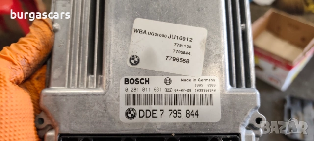 Компютър двигател ECU DDE7 795 844 / 0 281 011 631 Bmw 118D - 122к.с E87 2005г, снимка 2 - Части - 53695408