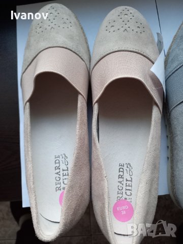 Естествен велур, снимка 3 - Дамски ежедневни обувки - 40171348