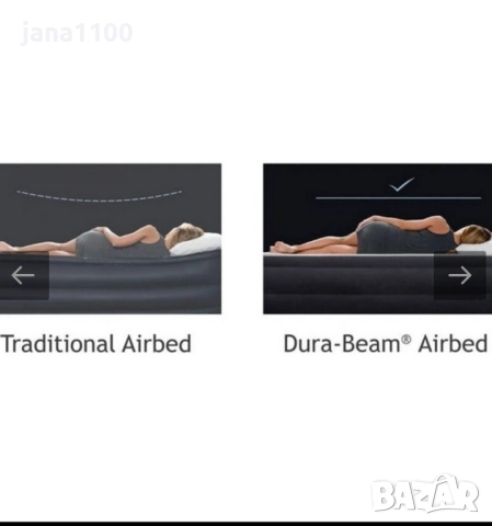 Надуваем матрак IntexDura-BeamDelux191/99/33см, снимка 4 - Матраци - 51878728
