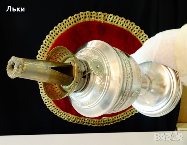 Газена лампа Кosmos Вrenner с картина Лорелай,калаена. , снимка 11 - Антикварни и старинни предмети - 40951161