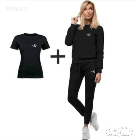 Дамски спортен екип от три части с тениска , снимка 6 - Спортни екипи - 53292955