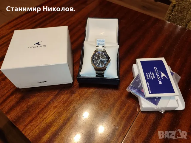 Часовник Casio Oceanus OCW-G2000-1AJF GPS,Bluetooth,Sapphire Cristal.