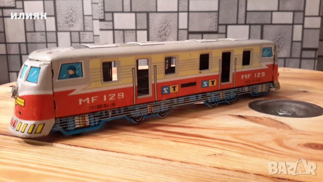 Стар тенекиен Китайски влак като цяло във Добро състояние , снимка 3 - Колекции - 33781650