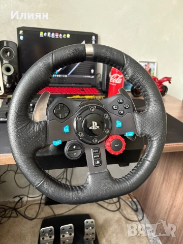 Logitech G29, снимка 2 - Други игри и конзоли - 52547163