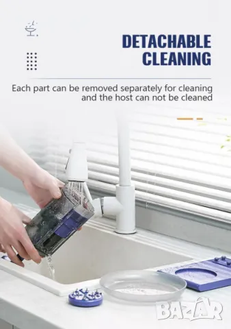 Електрическа стъргалка за лед и замразена храна Snowflake, преносима, презареждаща се, прави снежинк, снимка 3 - Кухненски роботи - 49786445