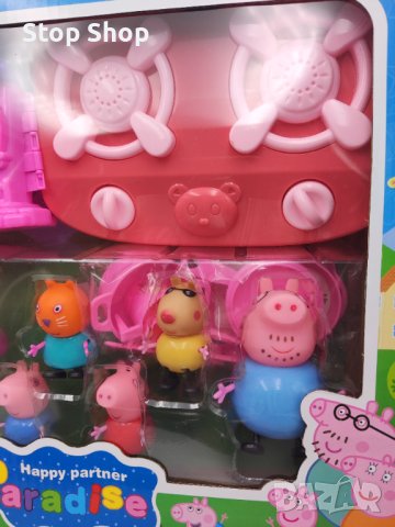 Пепа пиг Peppa pig колекция семейство , снимка 2 - Кукли - 40887215