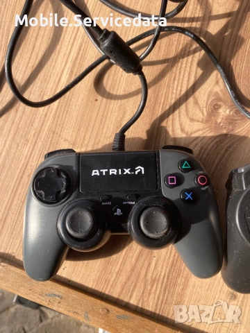 Sony PlayStation 2 + 2 контролера + кабели, снимка 4 - PlayStation конзоли - 53691133