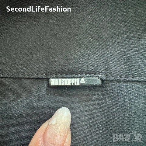 Дамско яке HAGLÖFS Gore Windstopper черно с лого ветроустойчиво размер S, снимка 7 - Якета - 53111167