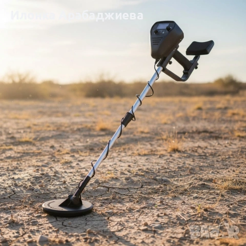 Водоустойчив металотърсач за злато, сребро, монети и съкровища K-1374