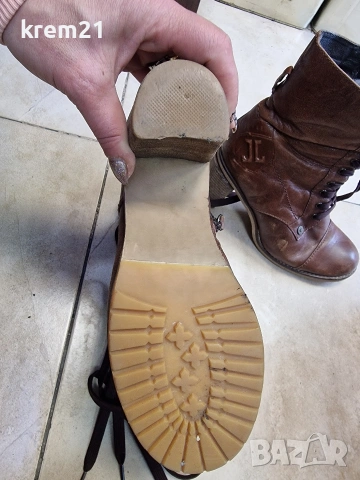 Jette дамски обувки на ток номер 38, снимка 9 - Дамски ботуши - 53185558